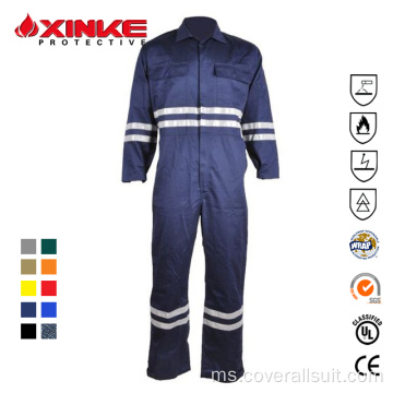 Safety Flame Retardant Anti-statik Offshore Coverall